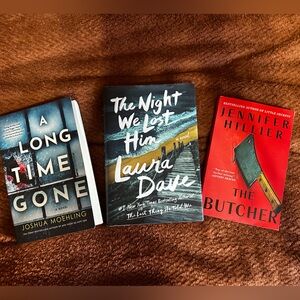 Thrilling Mystery Book Trio